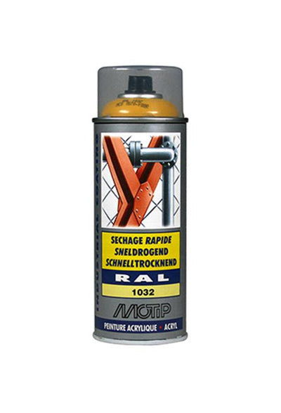 Motip 1051651 - ind. RAL 1032 Ginstergelb Spraydose 400 ml | 1 Stk