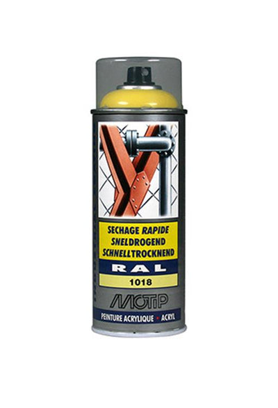 Motip 1051654 - ind. RAL 1018 Zinkgelb Spraydose 400 ml | 1 Stk