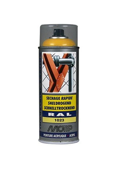 Motip 1051660 - ind. RAL 1023 Verkehrsgelb Spraydose 400 ml | 1 Stk