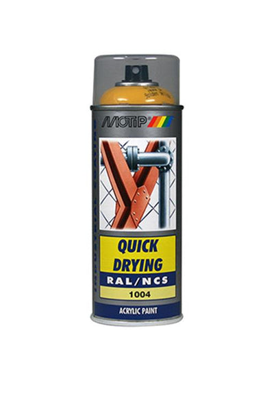 Motip 1051661 - ind. RAL 1004 Goldgelb Spraydose 400 ml | 1 Stk