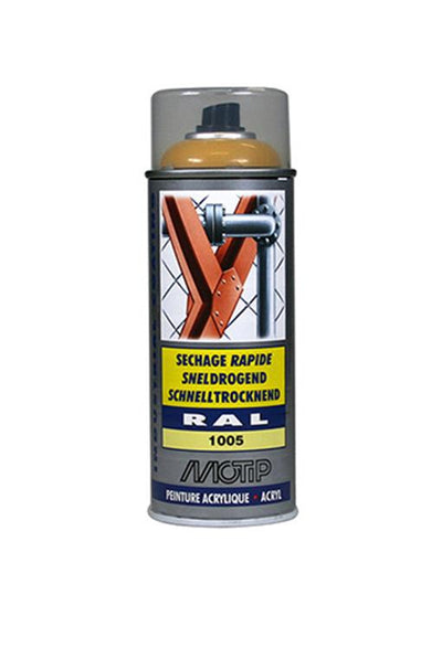 Motip 1051662 - ind. RAL 1005 Honiggelb Spraydose 400 ml | 1 Stk