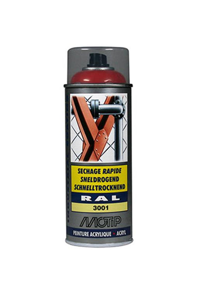 Motip 1051682 - ind. RAL 3001 Signalrot Spraydose 400 ml | 1 Stk