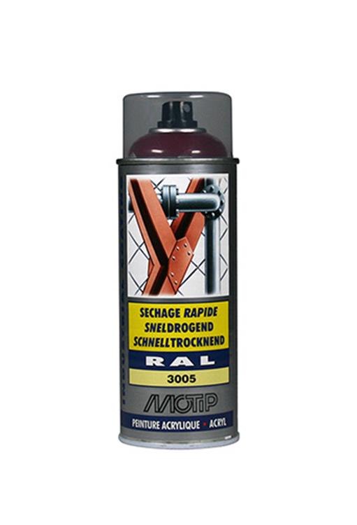 Motip 1051686 - ind. RAL 3005 Weinrot Spraydose 400 ml | 1 Stk