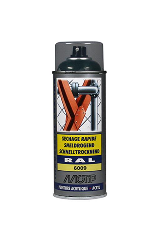 Motip 1051701 - ind. RAL 6009 Tannengrün Spraydose 400 ml | 2 Stk