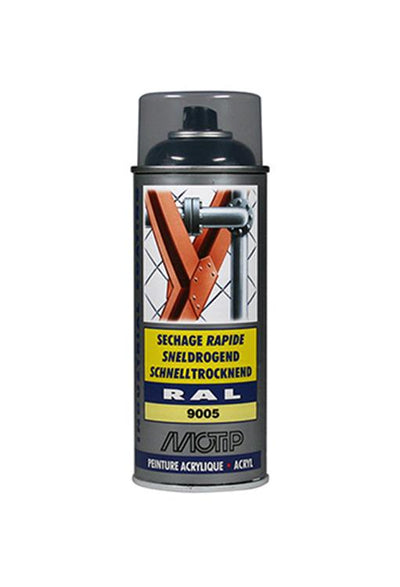 Motip 1051747 - ind. Ral 9005 tiefschwarz hg Spraydose 400 ml | 1 Stk