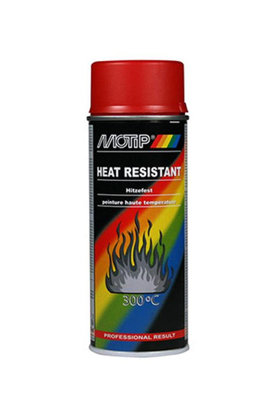 Motip 1051386 – hitzebeständiges rotes 300°C-Spray 400 ml | 1 Stk