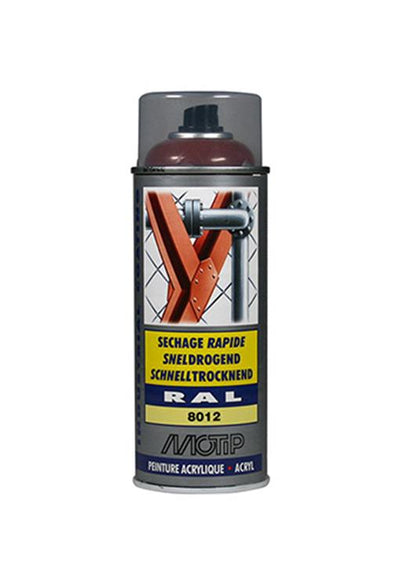 Motip 1051635 - ind. RAL 8012 Rotbraun Spraydose 400 ml | 1 Stk