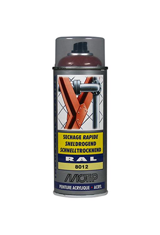 Motip 1051635 - ind. RAL 8012 Rotbraun Spraydose 400 ml | 1 Stk