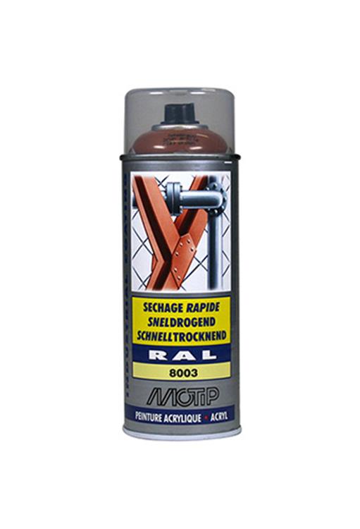 Motip 1051733 - ind. RAL 8003 Lehmbraun Spraydose 400 ml | 1 Stk