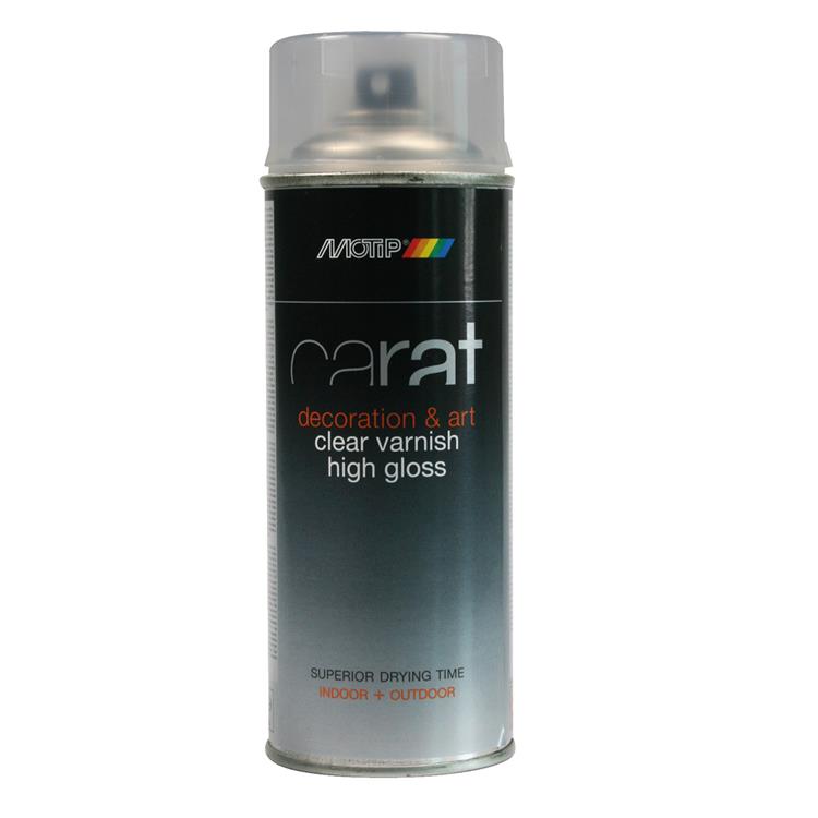 Motip 1051956 - Karat Klarlack Hochglanz Spraydose 400 ml | 1 Stk