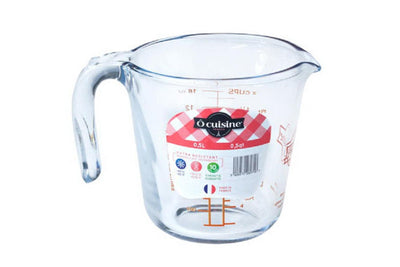 Arcuisine Messbecher Glas 0,5l