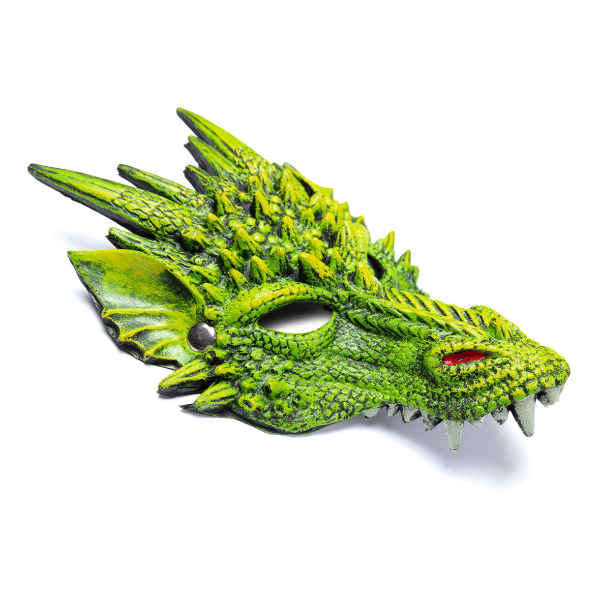 Tolle grüne Drachenmaske