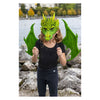 Tolle grüne Drachenmaske