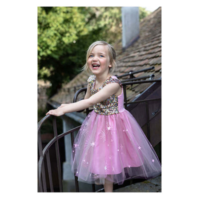 Tolles Glitzerkleid für „A Star Is Born“-Glitzer – 7–8 Jahre