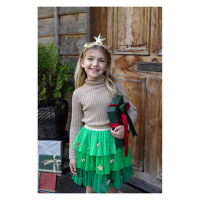 Tolles Tutu für Kinder, die rund um den Weihnachtsbaum rocken – 4–6 Jahre