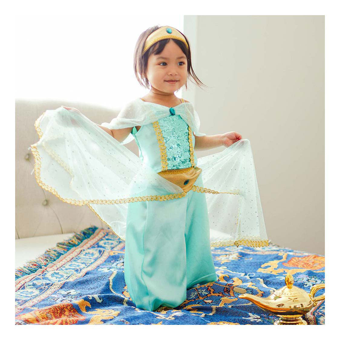 Tolles Prinzessinnenkleid Jasmin – 3–4 Jahre