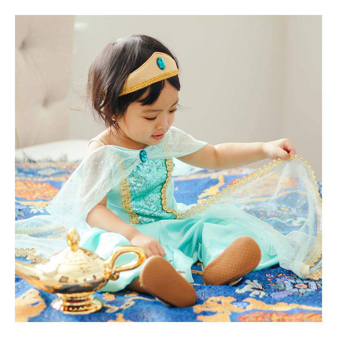Tolles Prinzessinnenkleid Jasmin – 3–4 Jahre