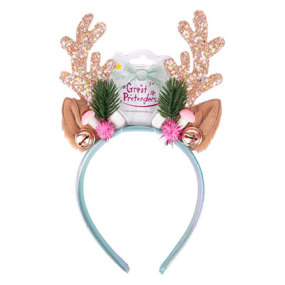 Tolles Rudolph-Stirnband für Prätendenten – Pink-Mint