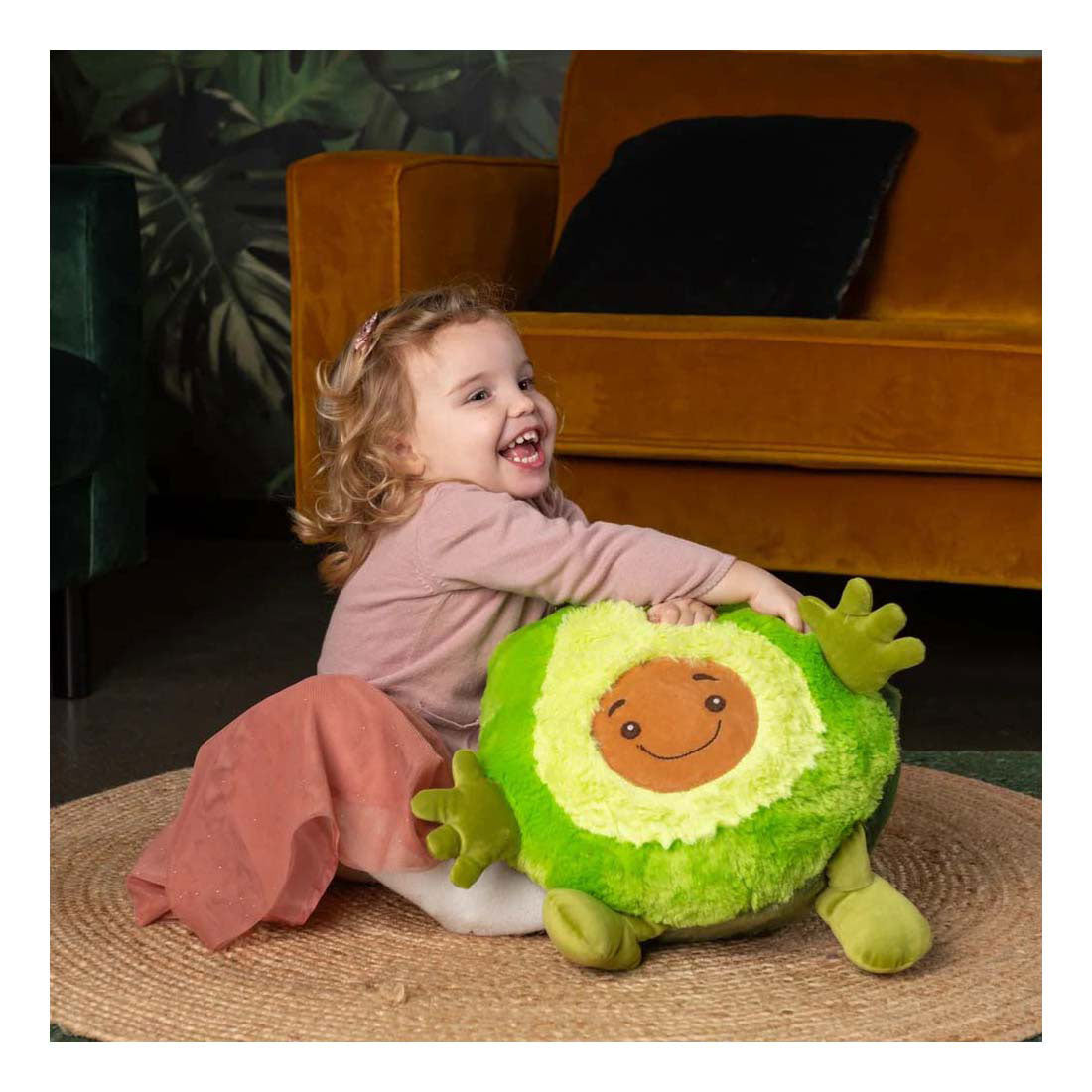 Noxxiez Handwärmer Kuschelkissen Avocado