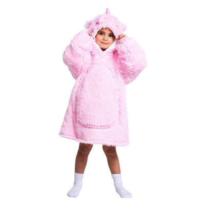 Noxxiez kuscheliger Hoodie kleiner Pullover Einhorn, 3-6 Jahre