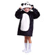 Noxxiez kuscheliger Hoodie kleiner Pullover Panda, 3-6 Jahre