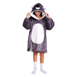 Noxxiez kuscheliger Kapuzenpullover mittlerer Pullover Koala, Kinder bis 160cm - afbeelding 1