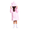 Noxxiez Kuscheltier Hoodie Medium Pullover Einhorn, Kinder bis 160cm