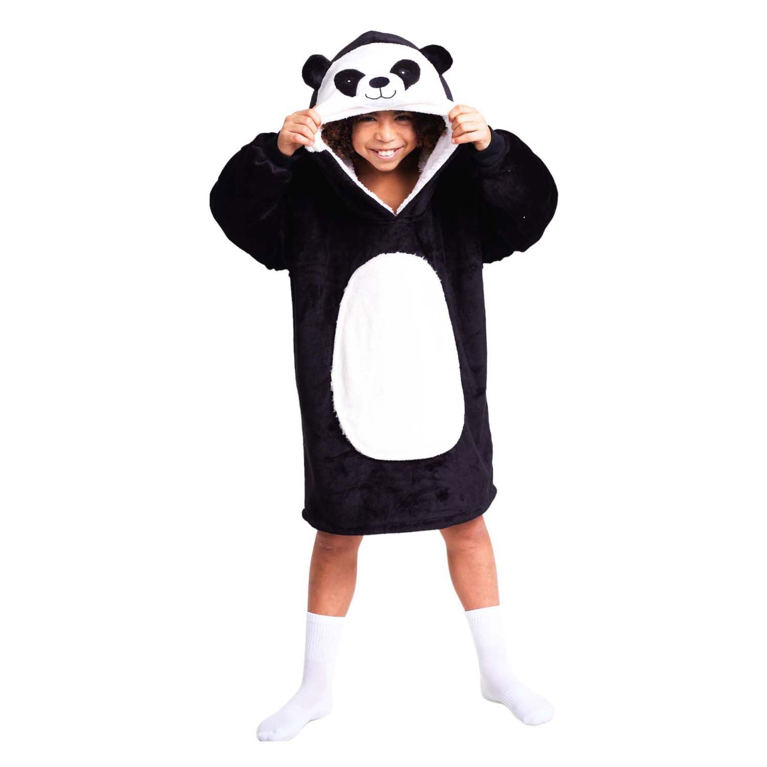 Noxxiez kuscheliger Kapuzenpullover mittlerer Panda