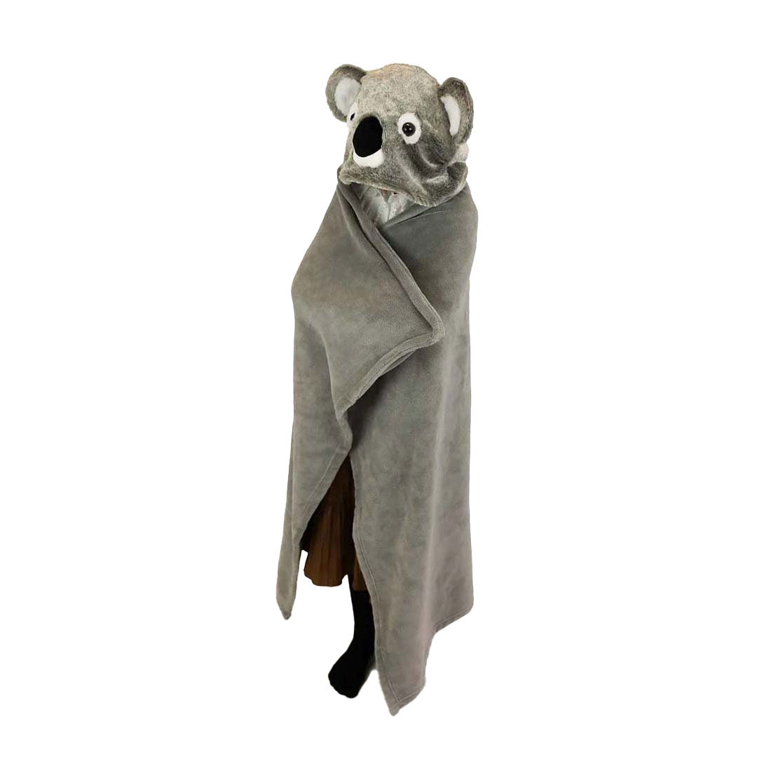 Noxxiez Kuscheldecke mit Kapuze Koala, 130x100cm