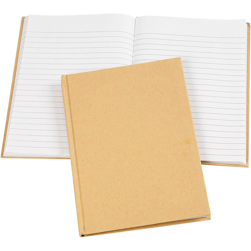 Creativ Firmennotizbuch, A5, 60 g, braun, 1 Stück