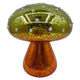 Mansion Atmosphäre Statue Pilz LED grün 12,5x15cm
