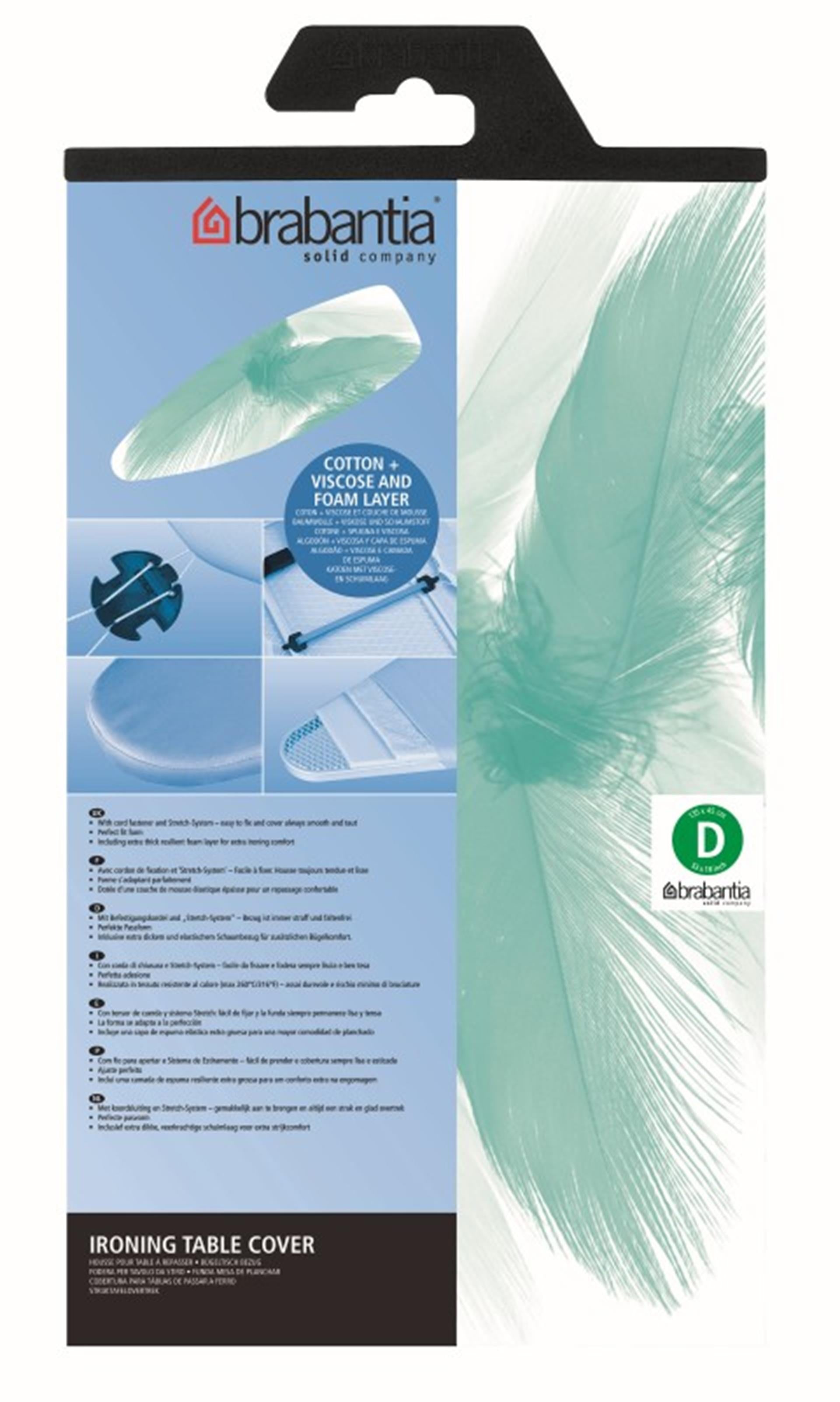 Brabantia Bezug d Baumwolle 135x45 cm