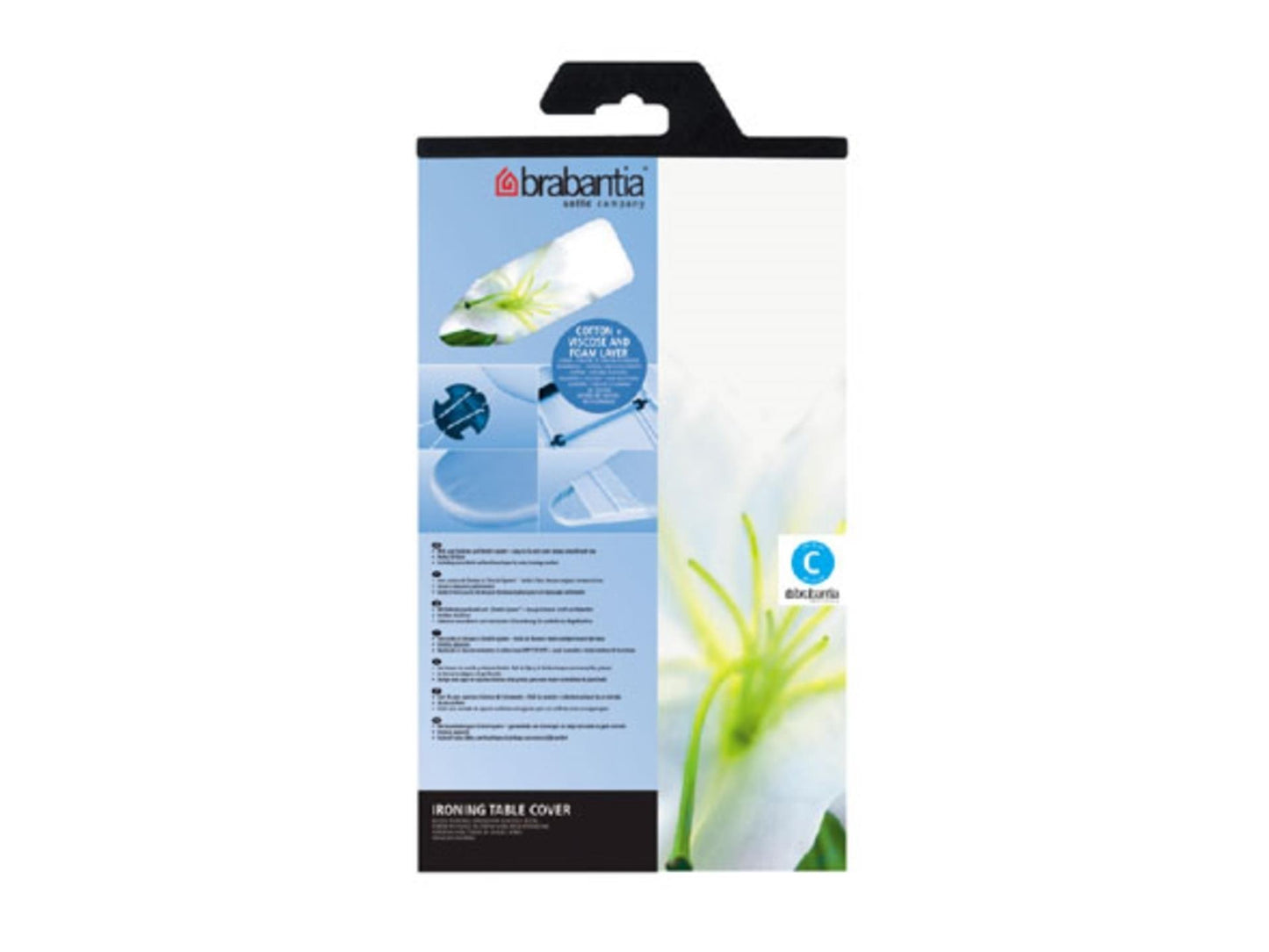 Brabantia Bezug C Baumwolle 124x45 cm