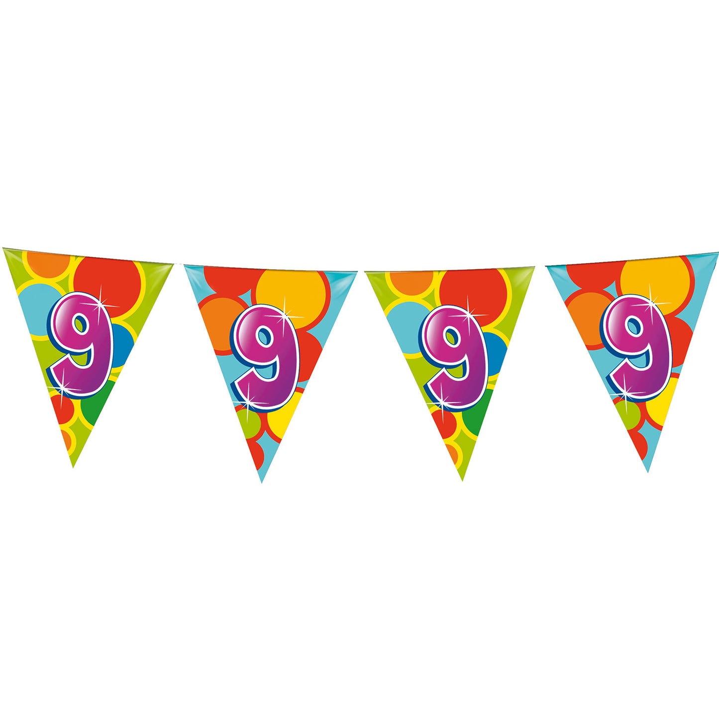Haza Witbaard Flag -Linie 9 Jahre, 10mtr.
