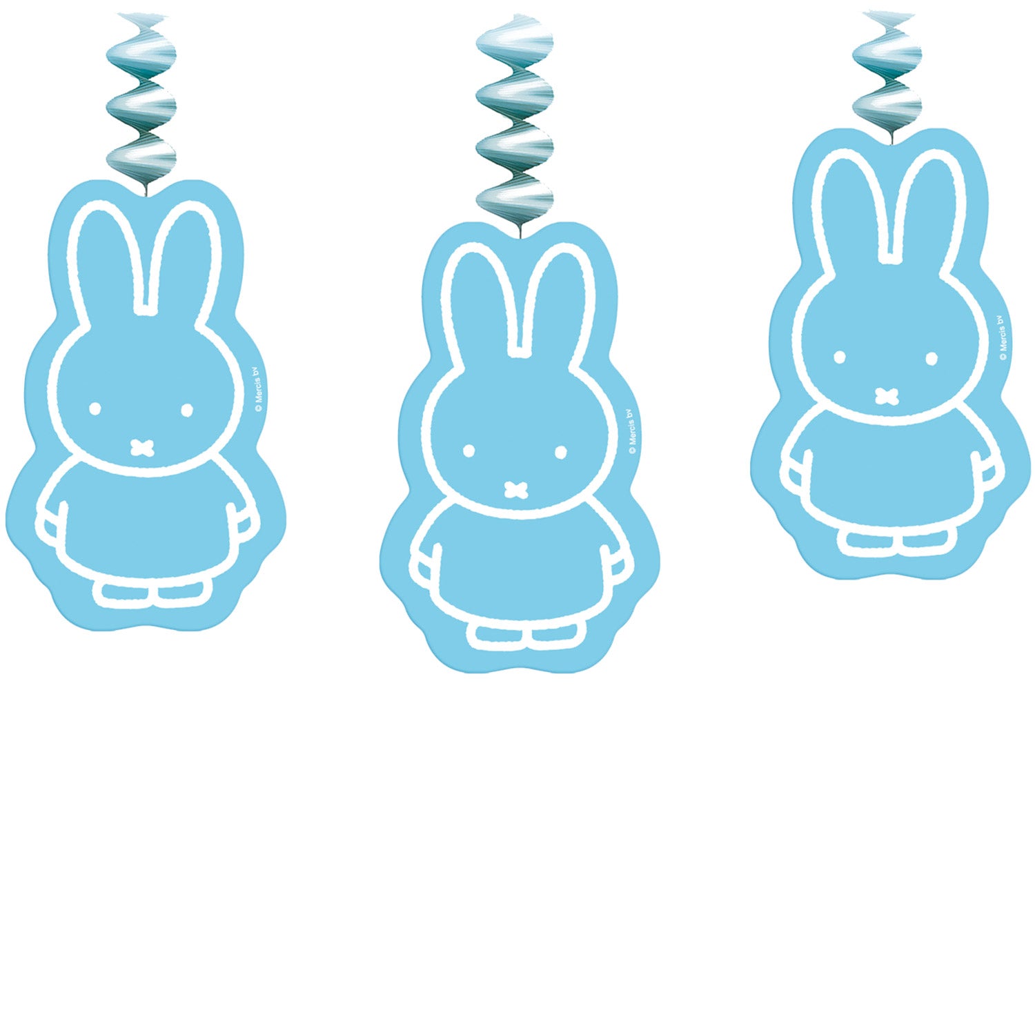 Hanging Decoration Miffy Blue, 3..