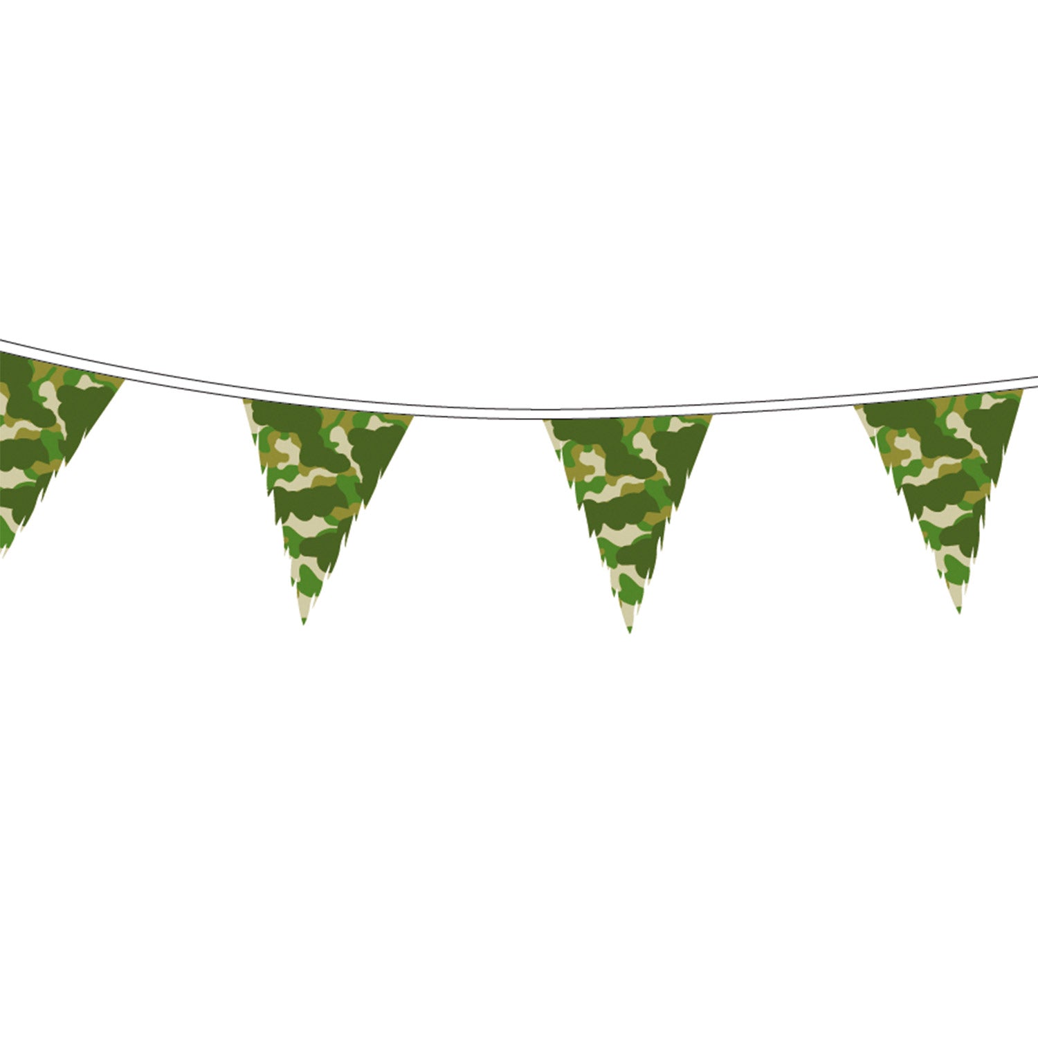 Flag -Linie Camouflage, 10mtr.