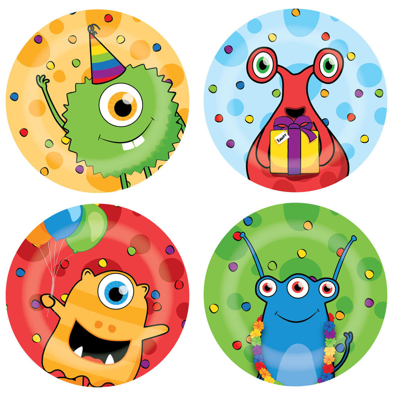 Zeichen Monster Party, 8st.