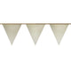 Flag -Linie Gold Glitter, 6mtr.