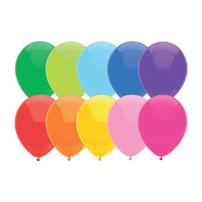 Luftballons farbig, 10st.