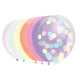 Haza Whitebeard Luftballons Pastell, 10 Stk.