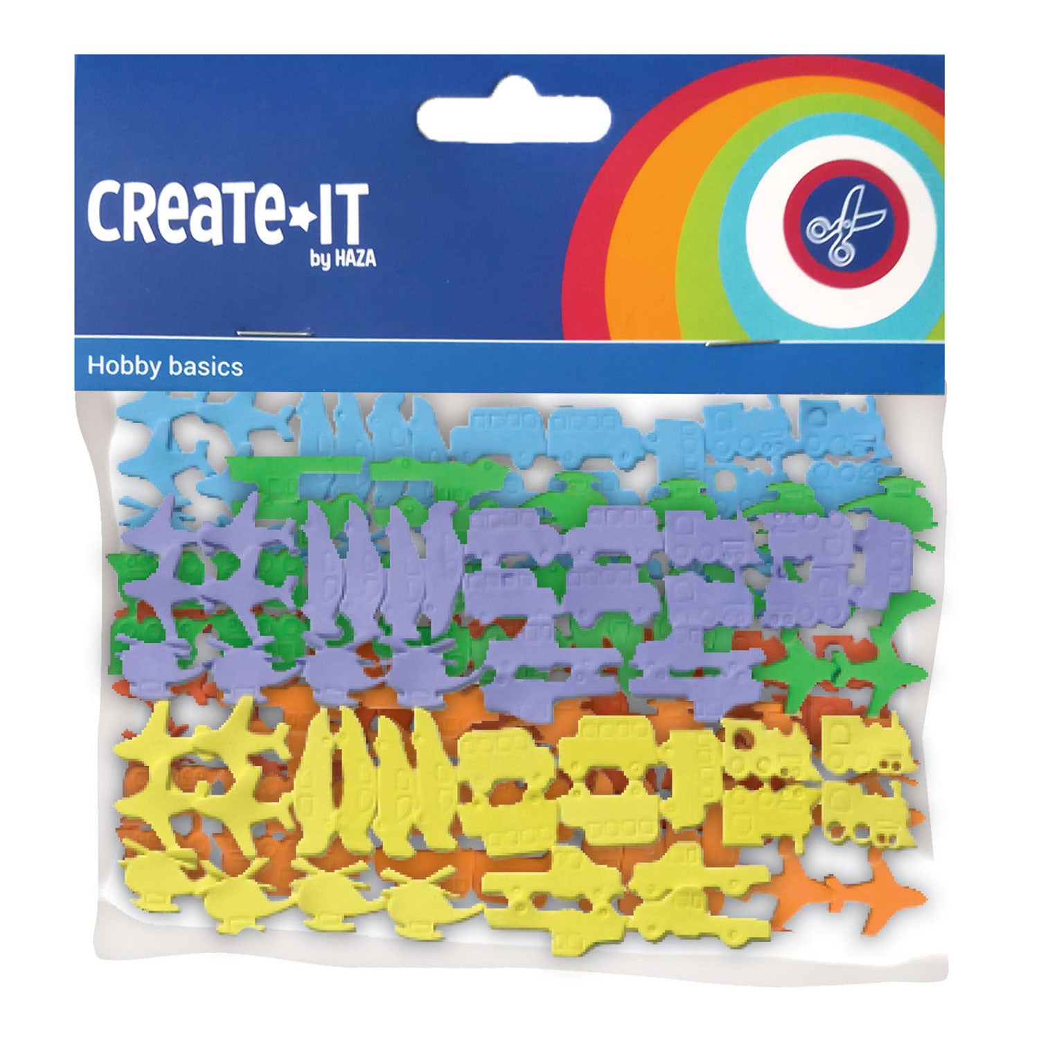Haza Witbaard Foamstickers Fahrzeuge, 72.
