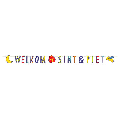 Haza Witbaard Letterlinger Willkommen Sint Piet, 285 cm