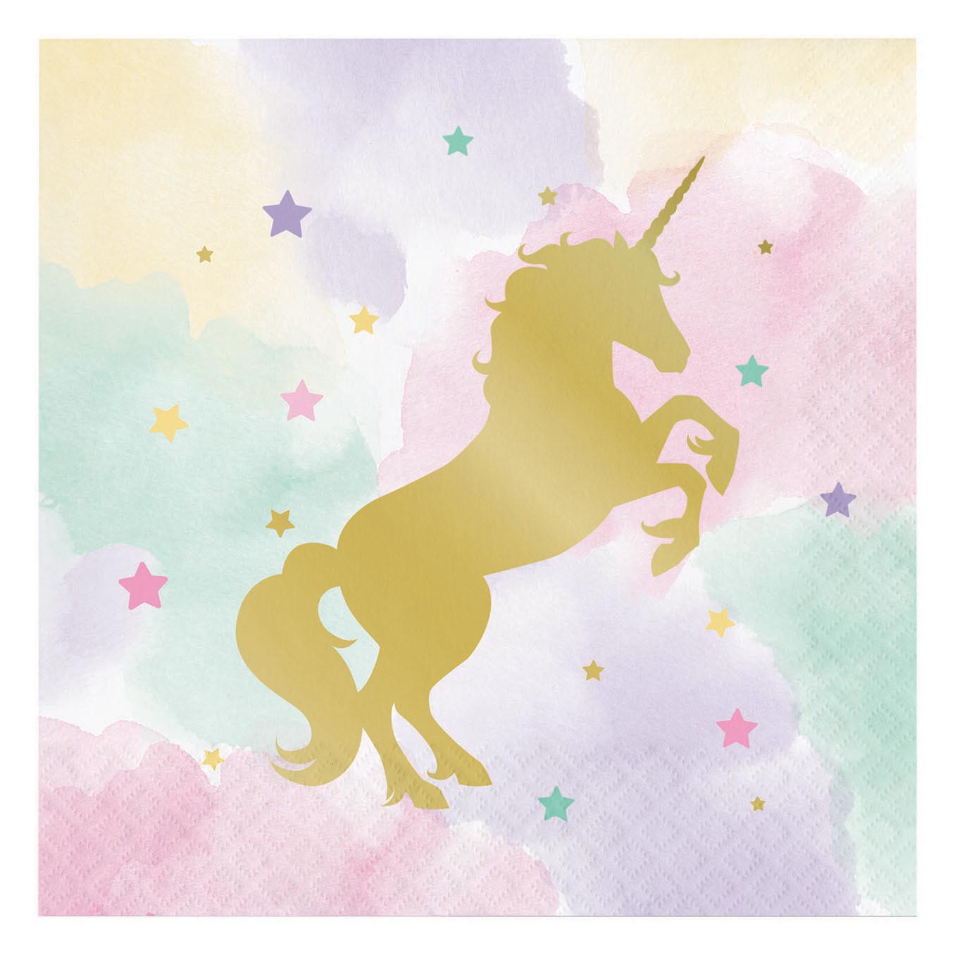 Haza Witbaard Unicorn Servietten, 16.