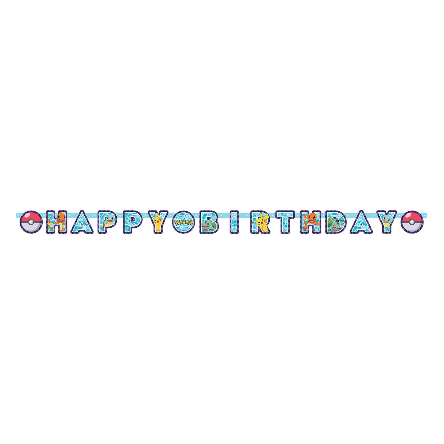 Haza Witbaard Pokemon Letterlinger Alles Gute zum Geburtstag