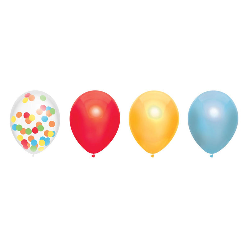 Ballon Mix Rainbow, 6st.