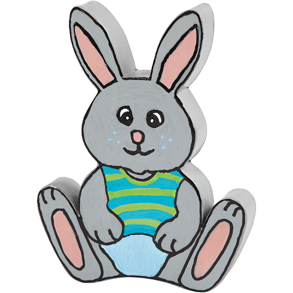Creativ Company Hase, H: 18 cm, T: 2,5 cm, 1 Stück