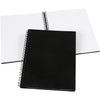 Creativ Firmennotizbuch, Größe 23x30,5 cm, 120 g, schwarz, 1 Stück