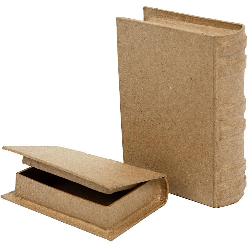 Creativ Firmenbücher, Größe 8x11,5x2,5 cm, 2 Stück 1 Set