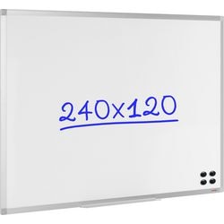Emailliertes magnetisches Whiteboard VK 240x120cm