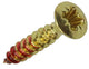 Rotadrill 1039881 - Universalschraube Messing LK PZD 3,5x20mm (36) | 6 Stück